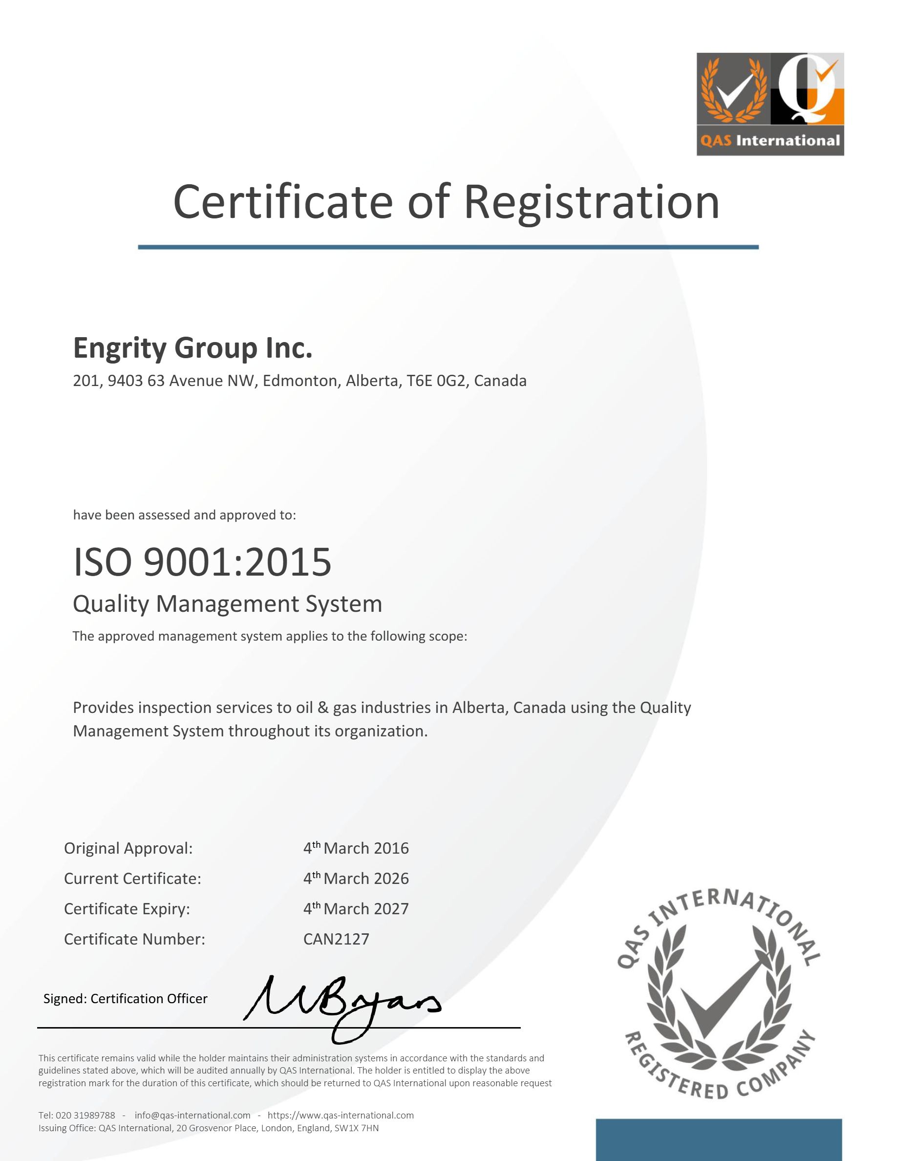 ISO 9001 2015