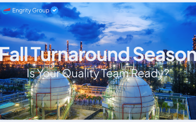 Fall Turnaround Season Is Coming: Is Your Quality Team Ready?